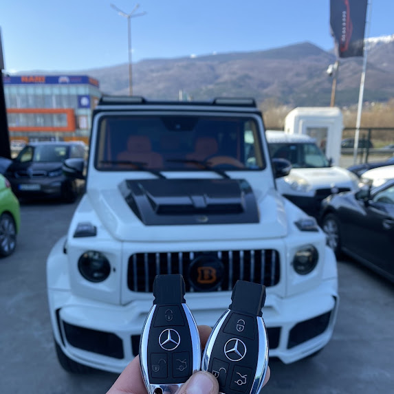 Изработка на втори ключ за Mercedes-AMG G63 Brabus на място в София